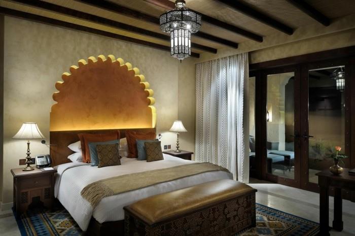 ιδέες διακόσμησης σπιτιού υπνοδωμάτιο αραβικού στιλ
