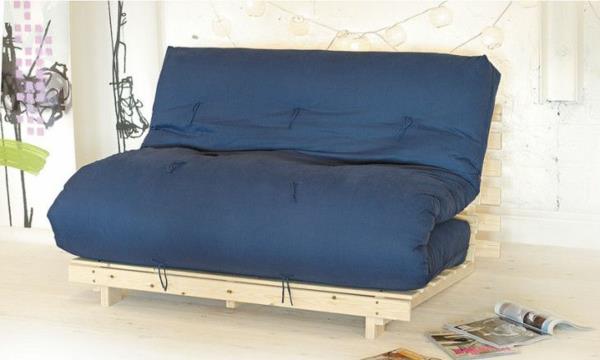 πολυθρόνα πολυθρόνα κρεβάτι παλέτες μπλε