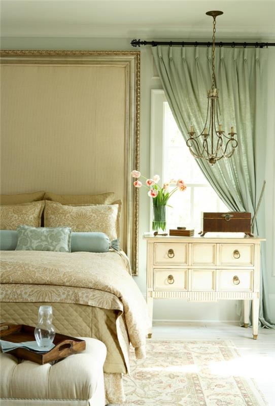 σαλόνι ιδέες κρεβατοκάμαρα δημιουργικές diy ιδέες κρεβάτι κεφαλάρι κρεβατάκι κομψό ριχτάρι μαξιλάρια μοτίβο floral διακόσμηση