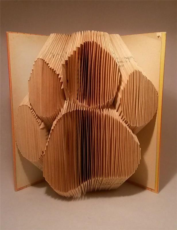 διακόσμηση διακόσμησης origami βιβλία deco ιδέες