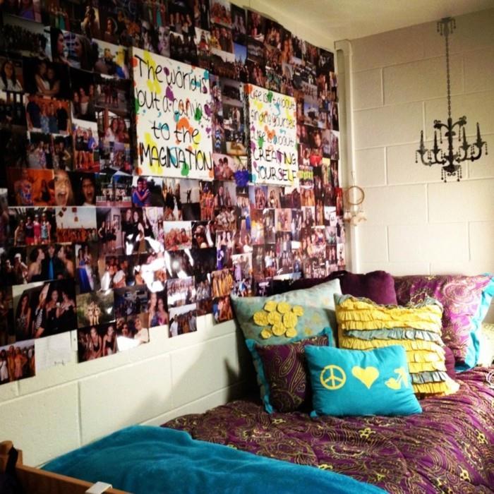 ιδέες διακόσμησης διαμερισμάτων κοριτσιών φωτογραφιών δωματίου κολάζ tumblr