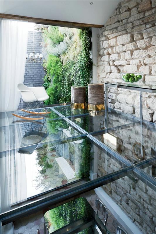 επιπλωμένο διαμέρισμα madeleine paris κρύο δάπεδο από γυαλί