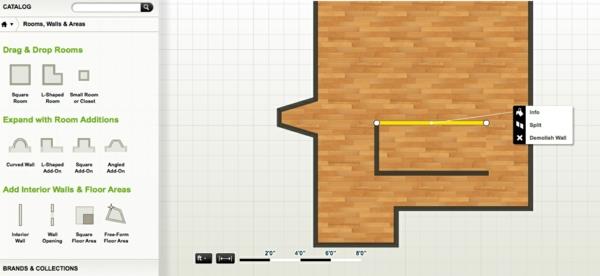 σχεδιαστής διαμερισμάτων σχεδιασμός σαλονιών 3d planner δωματίου online