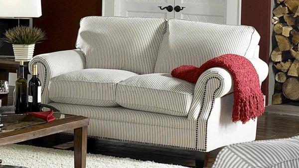 εξοχικοί καναπέδες καθιστικό επιπλωμένο καναπέ σχεδιασμό κόκκινη κουβέρτα