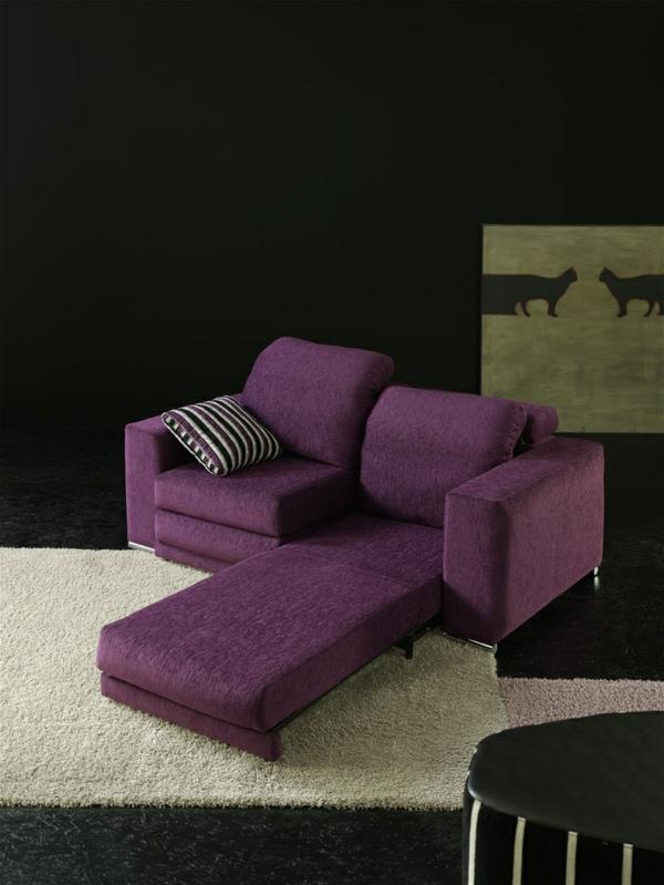 σαλόνι πολυθρόνα καναπέ μεγάλα έπιπλα μοβ