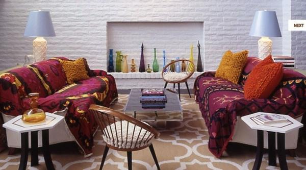 σαλόνι ιδέες διαμέρισμα επίπλωση καναπέ ρίξτε μαξιλάρια κάλυμμα