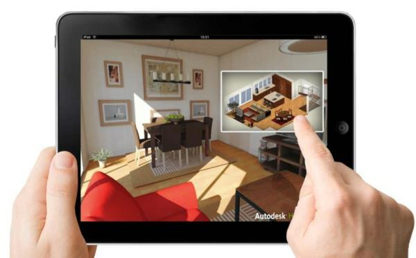 σχεδιασμός σαλονιού δωρεάν 3d σχεδιαστής δωματίων Autodesk Homestyler έκδοση για κινητά