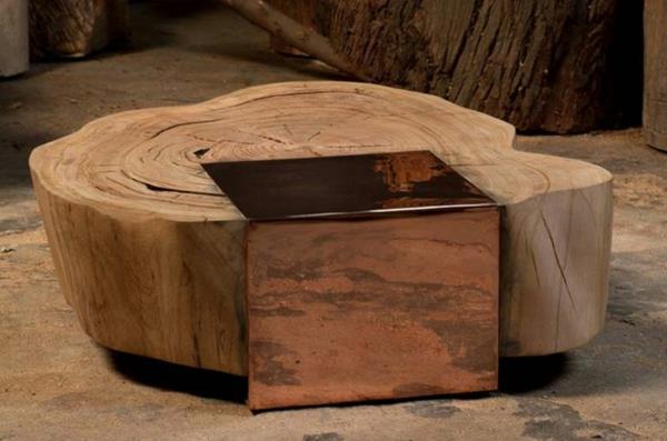 τραπέζια σαλονιού μασίφ ξύλο τραπεζάκι σαλονιού ξύλινο μέταλλο