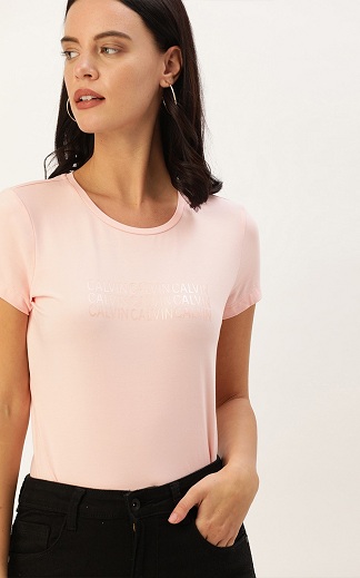 Calvin Klein moteriški marškinėliai