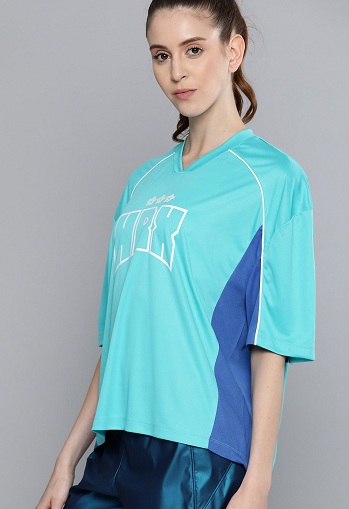 Kadınlar İçin V Yaka Spor T Shirt