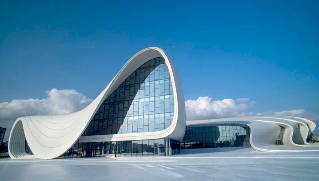 βρύση σχεδιασμού zaha hadid heydar aliyev baku Azerbaijan Azerbaijan