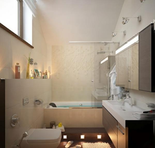 σύγχρονη μπανιέρα τουαλέτας μπάνιο πρωτότυπο σχέδιο