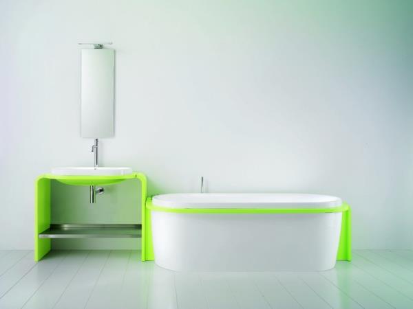λευκή μπανιέρα νεροχύτη σχεδιασμού μπάνιου