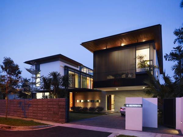 αρχιτεκτονική χαλάρωσης zen house singapore