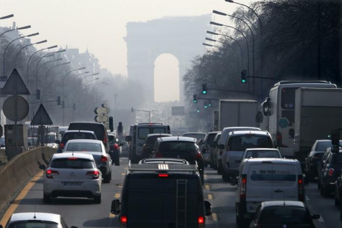 Οι πόλεις της Ευρώπης Παρίσι μετά την κυκλοφορία εργασίας