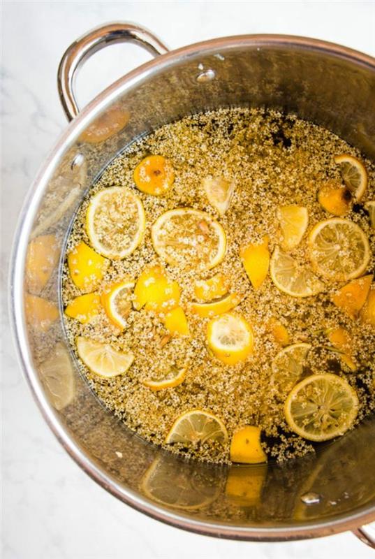 Elderflower συνταγή βοτανικό κουάρκ